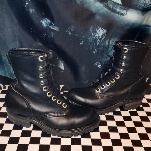Carolina Boots Shoes - Carolina Womens 120 Plus Oil Resistant Moto Boots